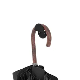 Гачок для рушників та одягу Nice & Cozy Zigzag 6,5 х 2 см чорний