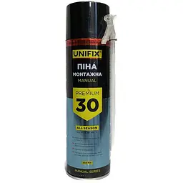 Монтажна піна Unifix 500мл x 30л ручна 951243