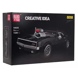 Конструктор дитячий Спортивний автомобіль Brick Set Black 1439 шт. - мініатюра 7