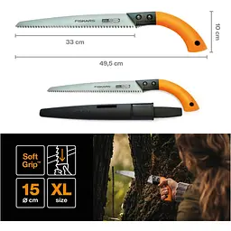Пила ручна Fiskars SW84, 123840 (1001620) - мініатюра 5