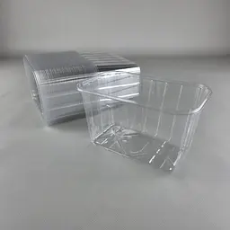 Лоток для полуниці, малини та ягід 1 кг 193x117x110 мм 50 штук