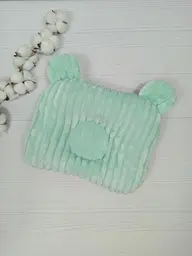 Дитяча ортопедична подушка 24×32 для новонароджених a.l.babybox Фламінго Молочний - мініатюра 2