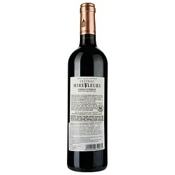 Вино Chateau Mirefleurs 2019 Bordeaux Superieur червоне сухе 0.75 л - мініатюра 2