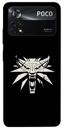 TPU чехол Demsky Wolf medallion для Xiaomi Poco X4 Pro 5G