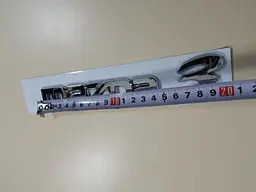 Емблема напис Mazda 3 (BK 2003-2009г) Хром 200х26х37 мм (на скотчі) - мініатюра 4
