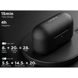 Навушники 1MORE EVO TWS (EH902) Black - мініатюра 6