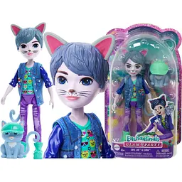 Лялька Enchantimals Glam party Котик Коул (HNT59) - мініатюра 6