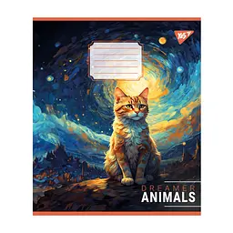 Зошит Yes Dreamer animals 48 аркушів лінія (767124), в асортименті - мініатюра 6