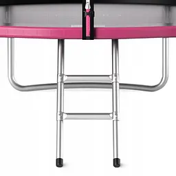 Батут із зовнішньою сіткою 4FIZJO Classic 10FT 312 см Black/Pink (P-5907739314567) - мініатюра 7