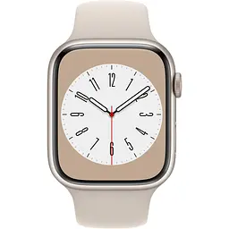 Смарт-годинник Apple Watch Series 8 45mm Starlight Aluminum Case with Starlight Sport Band M/L [MNUQ3] [81959] - мініатюра 2