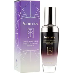 Есенція-ліфтинг FarmStay Grape Stem Cell Wrinkle Lifting Essence, з фітостовбуровими клітинами винограду, 50 мл - мініатюра 2