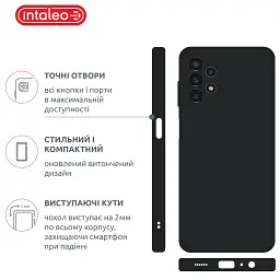 Чохол до мобільного телефона Intaleo SoftShell Samsung Galaxy A13 4G Black (1283126539664) - мініатюра 4
