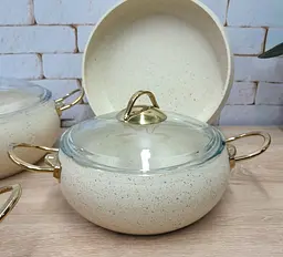 Набір посуду O.M.S. Collection 3023 IND-Ivory 7 предметів - мініатюра 4