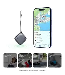Розумний Брелок UGREEN CM816 для пошуку людей речей (ключів) 225 мАг Bluetooth Anti-Lost Black (45297) - мініатюра 3