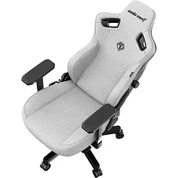 Крісло для геймерів Anda Seat Kaiser 3 Size L Fabric Grey (AD12YDC-L-01-G-PV/F) - мініатюра 7