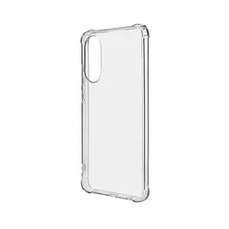 Прозрачный чехол для OPPO A78 4G с защитой камеры и усиленными бортами, тонкий, силиконовый, бесцветный, ударопрочный, противоударный бампер с закрытой камерой, ArmorStandart (ARM69662)