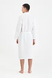 Халат Lotus Home - Waffle white 2XL - мініатюра 8