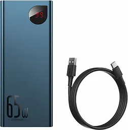 Повербанк Baseus Adaman, 20000 mAh, 65W, Blue, Power Delivery (PD) (PPIMDA-D03/PPIMDA-D01) - мініатюра 7