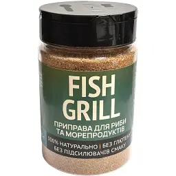 Приправа для риби та морепродуктів Гарячий Папуга Fish Grill 200 г