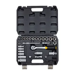 Набір торцевих насадок і біт Sigma CrV, mid 3/8" 39 шт. (6003601) - мініатюра 4