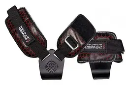 Гаки для тяги на зап'ястя Power System PS-3360 Hooks V2 Black/Red L (PS_3360_Black/Red L) - мініатюра 2