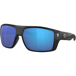 Окуляри Costa Del Mar Diego 580G Matte Black Blue Mirrorror 06S9034
