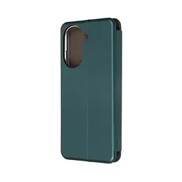 Чехол-книжка для Xiaomi Redmi A5 4G (GL) Poco C71 4G, G-Case, зеленый, кожаный чехол-книжка из экокожи (PU) и TPU, с магнитом, с подставкой и вместительным кардхолдером, противоударный, защита всего корпуса, ArmorStandart (ARM84885) - мініатюра 2