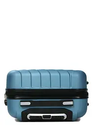 Валіза маленька S ABS-пластик Madisson Snowball 03403 58х38х23см 35 л Блакитний - мініатюра 9