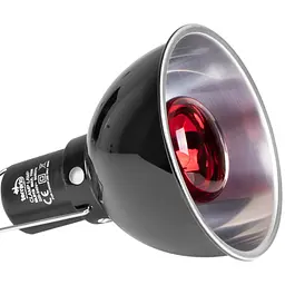 Світильник глибокий рефлекторний Terrario Biosphere Light 75W для локального обігріву тераріумів з керамічним патроном E27 - мініатюра 3