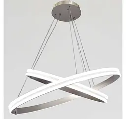 Дизайнерська LED люстра MD78099/80+60CF Artlight з кільцями, що перетинаються. - мініатюра 5