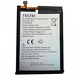 Аккумулятор оригінал Tecno BL-39LT Tecno Spark 4 KC2/ Tecno Camon 12 CC7S