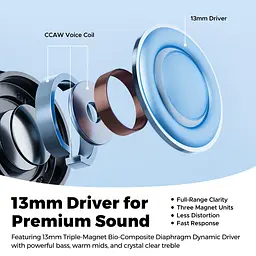 Бездротові навушники TWS SOUNDPEATS Air6 HS з Bluetooth 6.0 та Hi-Res Audio (Чорний) - мініатюра 4