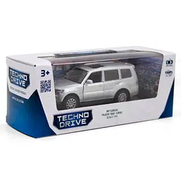 Автомодель TechnoDrive Mitsubishi Pajero 4WD Turbo срібляста (250282) - мініатюра 12