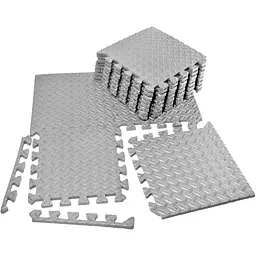 Мат-пазл EasyFit SwallowTail EVA 120х60х1 см татамі ластівчин хвіст Сірий (EF-1950-30-GY)