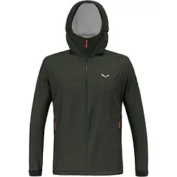 Куртка чоловіча Salewa Puez Aqua 4 PTX 2.5L Mens Jacket M Темно-оливковий