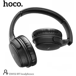 Навушники Hoco Headphones Bluetooth DW02 BT5.0 TF AUX 4 Hours 000007354-up - мініатюра 2