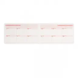 Щотижневик Leo Planner 2027 Clarity 10х17 см м'який 128 сторінок винний (252787) - мініатюра 8