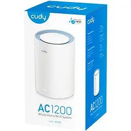 Система WiFi Cudy M1200(1-pack), AC1200 Wi-Fi Mesh Solution - мініатюра 5