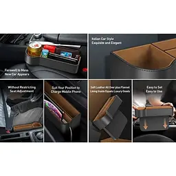 Автомобильний органайзер Baseus Elegant Car Storage Box C20256502111-00 - мініатюра 4