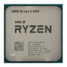 Процесор AMD Ryzen 5 5600 MPK (100-100000927MPK) (Socket AM4, 12T, 4.4 ГГц, Tray)