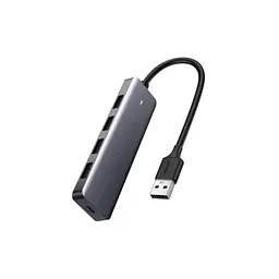 Концентратор Ugreen 4-port 0.15m USB 3.0 Active Metal Plated Shell Ultra Slim CM (50985)