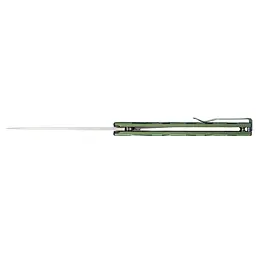 Ніж складаний туристичний Ruike P878-AG, (8.7 см) 14C28N / 6063Aluminum зелений - мініатюра 5