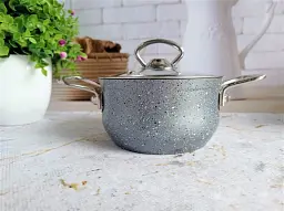 Каструля O.M.S. Collection 3112S-14 см 0.9л Grey - мініатюра 2