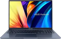 Ноутбук ASUS Vivobook 16X M1603QA-MB244W 8/256GB Blue [Windows 11 Home, QWERTZ, німецька клавіатура, NOP] Seller Refurbished