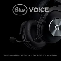Навушники Logitech G PRO X Gaming Headset Black (981-000818) - мініатюра 8