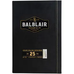 Віскі Balblair Highland Single Malt 25 y.o. 46% 0.7 л - мініатюра 4