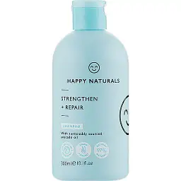 Шампунь для волосся Happy Naturals Strengthen+Repair 300 мл