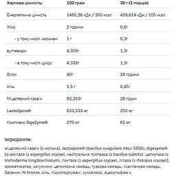 Протеїн Allnutrition Pro Casein Vanila Cream 500 г - мініатюра 2