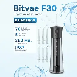 Іригатор Bitvae F30 Black - мініатюра 2
