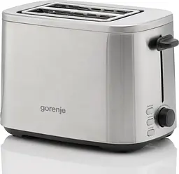 Тостер 800Вт, пластик, сріблястий Gorenje teh0025674 - мініатюра 2
